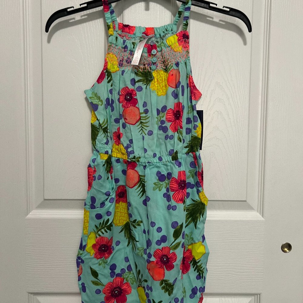 Romper floral with tag